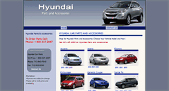 Desktop Screenshot of hyundai-car-parts.com